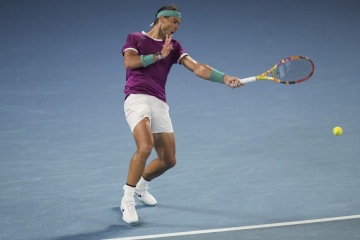 Video - Forhend Rafaela Nadala při mečbolu - 1. kolo US Open