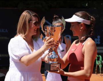 Dominika Šalková dokráčela z kvalifikace až pro titul!